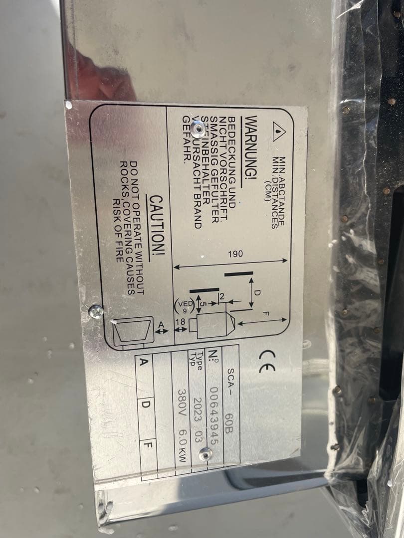 HUAXI サウナヒーター 外部コントロールパネル付き　分電盤工事必要品