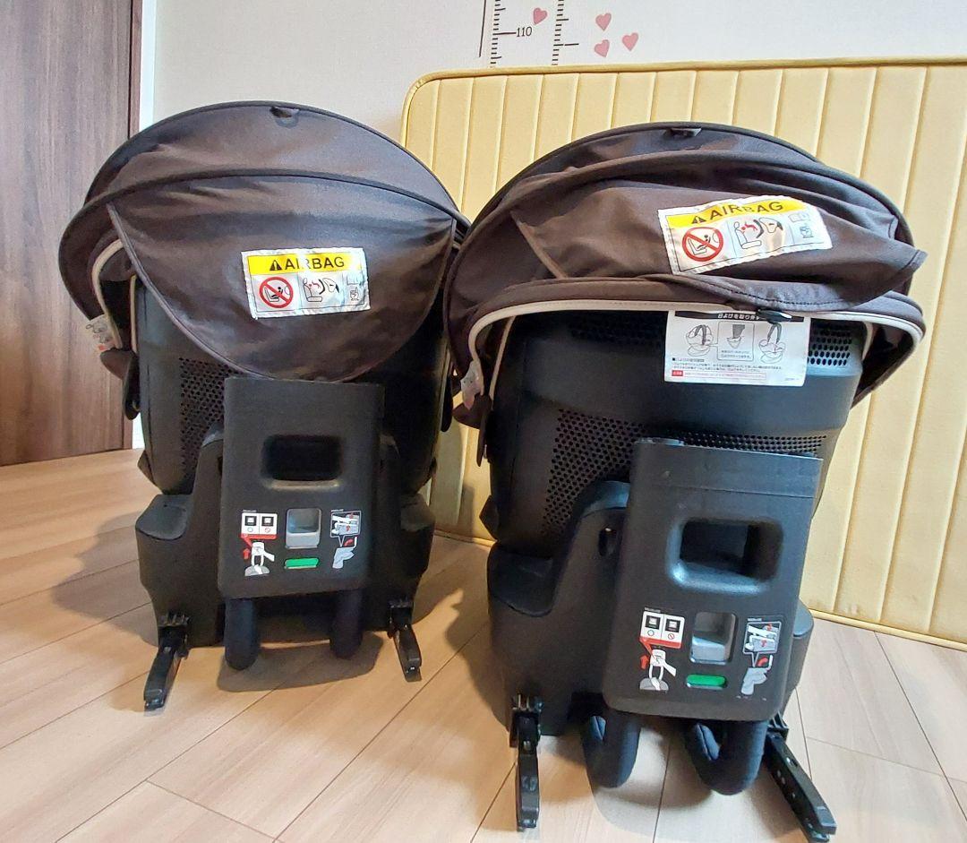 AILEBEBE KURUTTO4i チャイルドシート　2台セット　おまけつき
