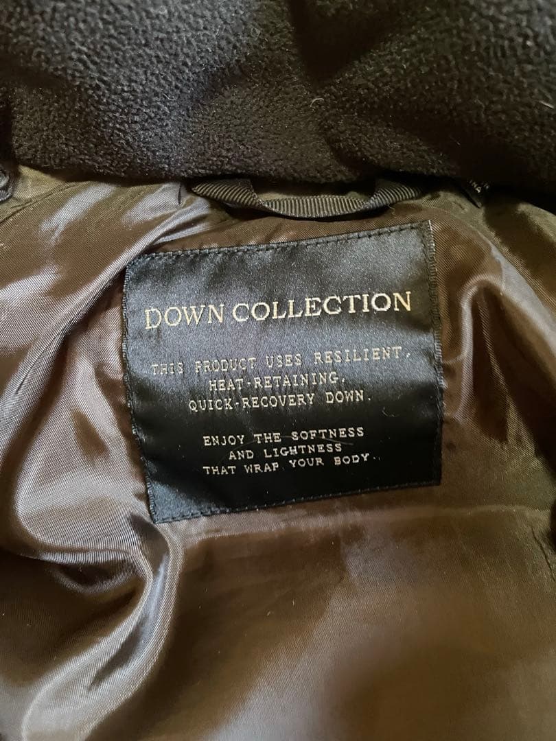 美品　old UNIQLO DOWN COLLECTION ファーダウン y2k