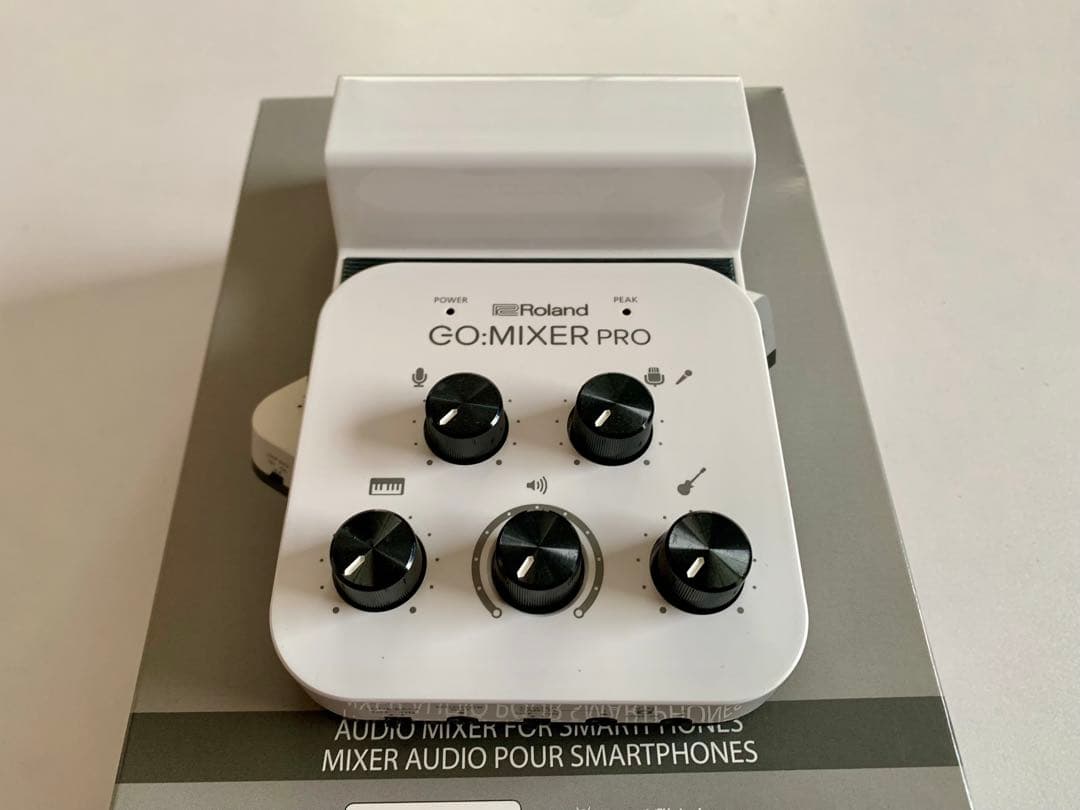 Roland GO:MIXER PRO オーディオミキサー スマホ録音 配信