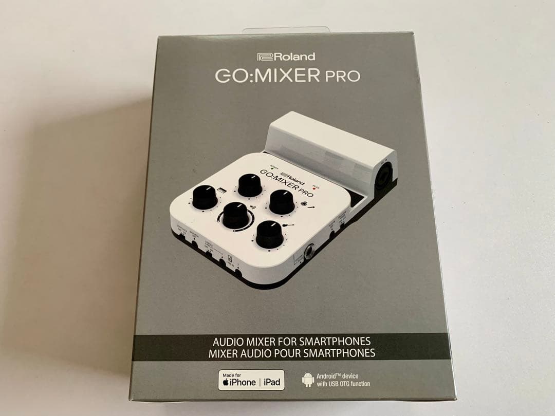 Roland GO:MIXER PRO オーディオミキサー スマホ録音 配信