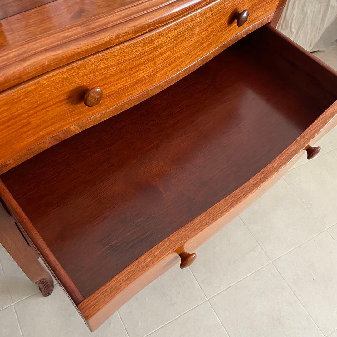 唐木家具　アンティーク　チェスト　無垢材　中国　花梨　伝統　北欧　棚　コンソール