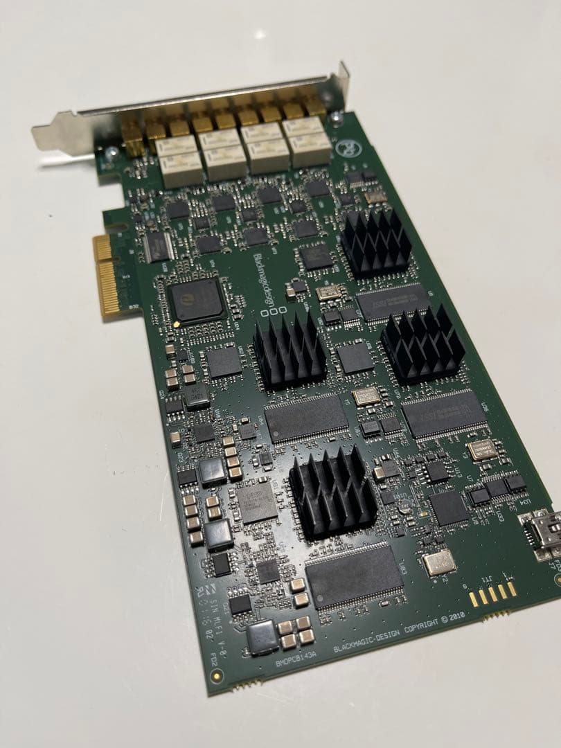 その他 blackmagic decklink quad 4in4out SDI