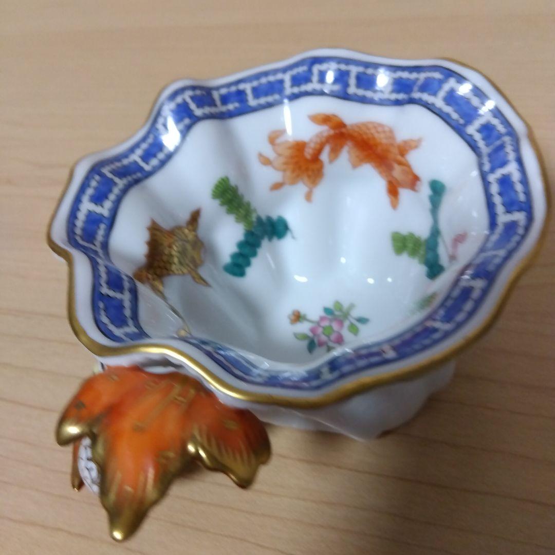 HEREND ヘレンド ポワッソン シノワズリ トレイ 小物入れ