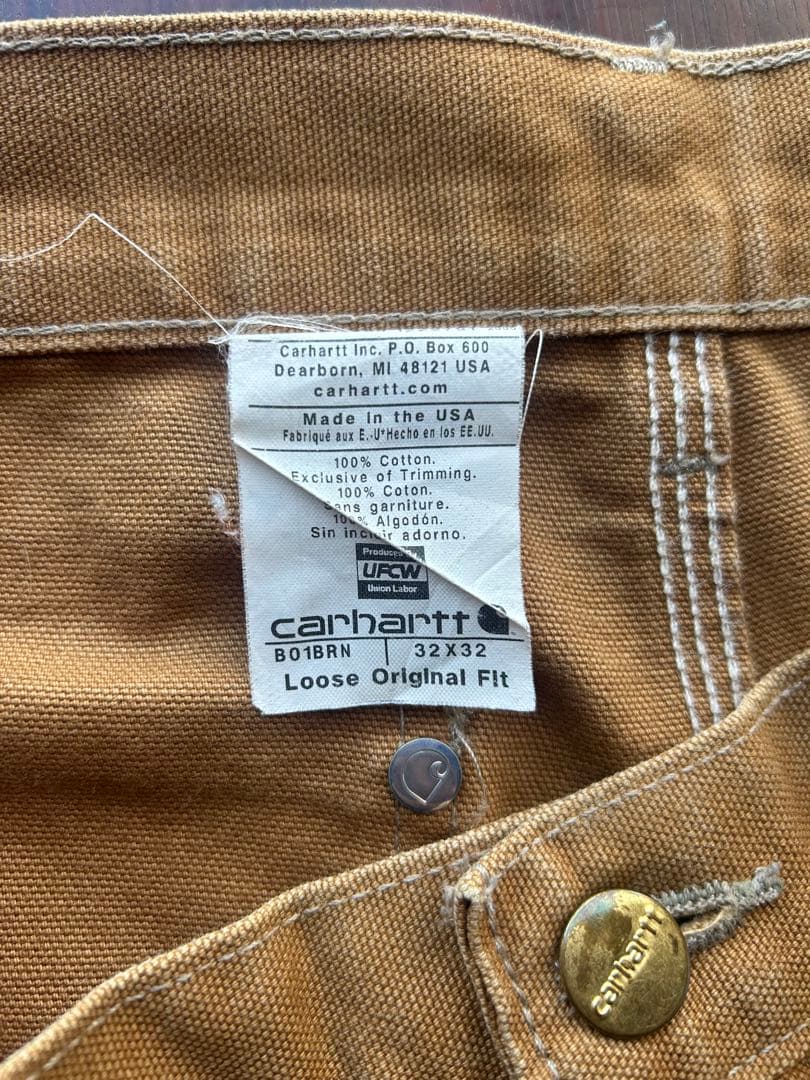 Carhartt ダブルニー ワークパンツ