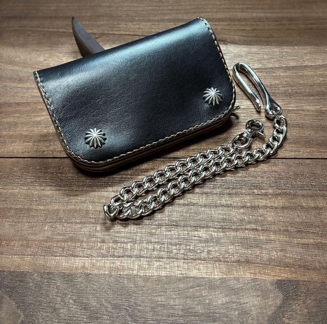 本革ミドルトラッカーウォレット