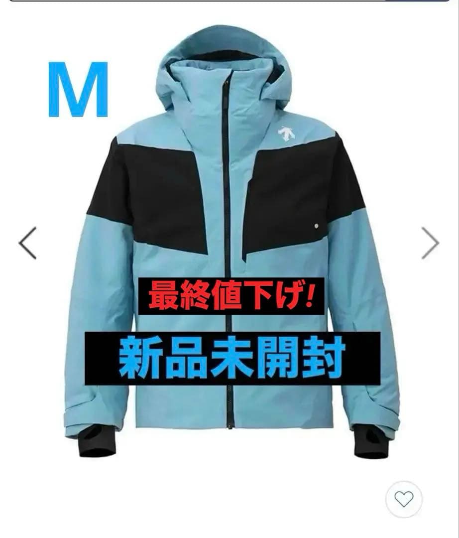 新品未開封未使用descente スキーウェア dw4fjk55u BLBK M