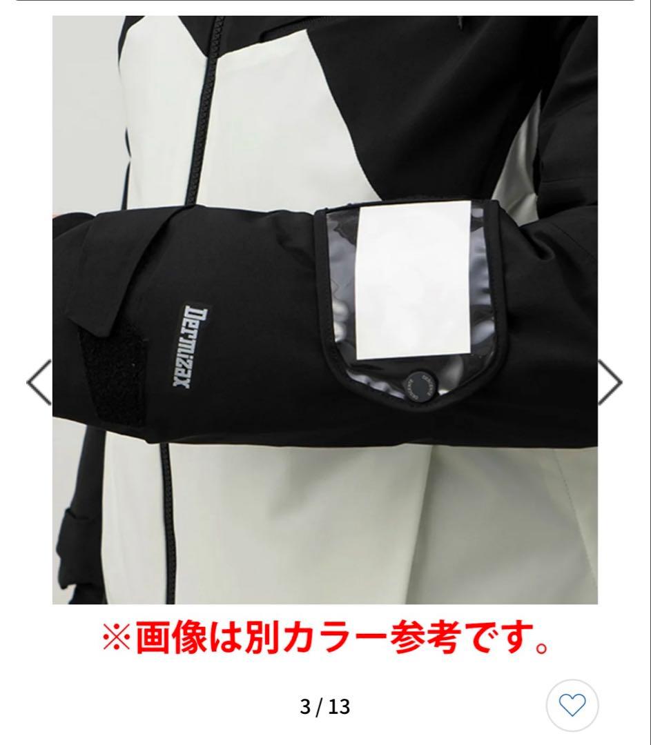 新品未開封未使用descente スキーウェア dw4fjk55u BLBK M