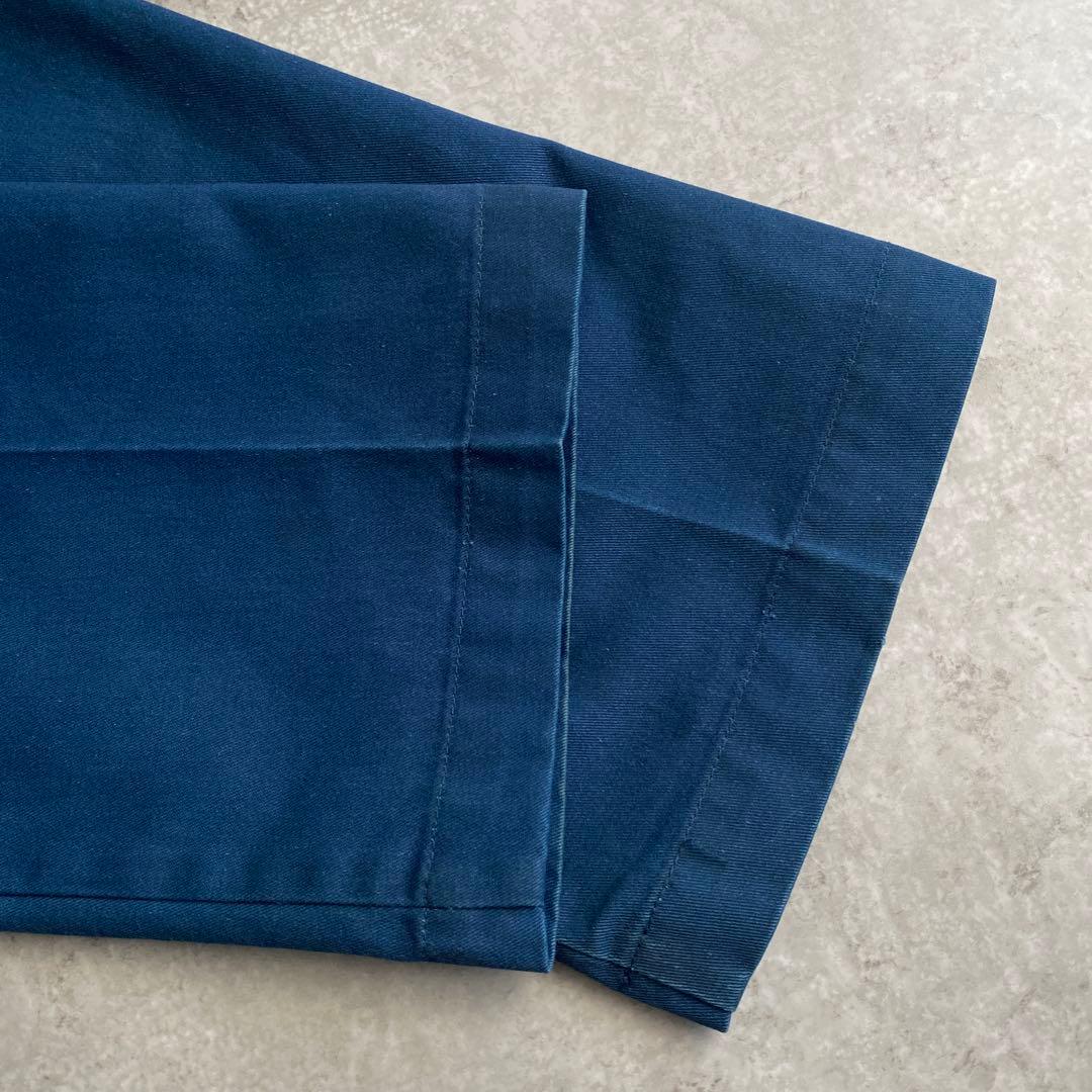 80sチビタグDickies874ワークパンツUSA製W32 L30ネイビー