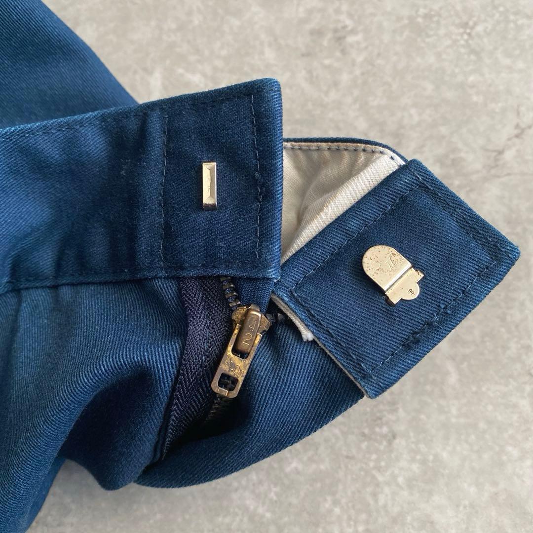 80sチビタグDickies874ワークパンツUSA製W32 L30ネイビー