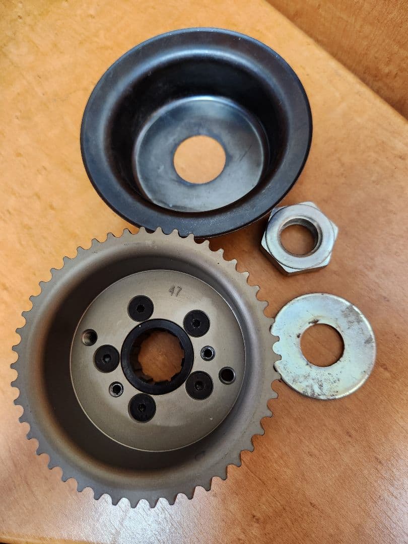 ハーレーショベルV-Twin R.PULLEY 2:1 PRIMOベルトドライブ