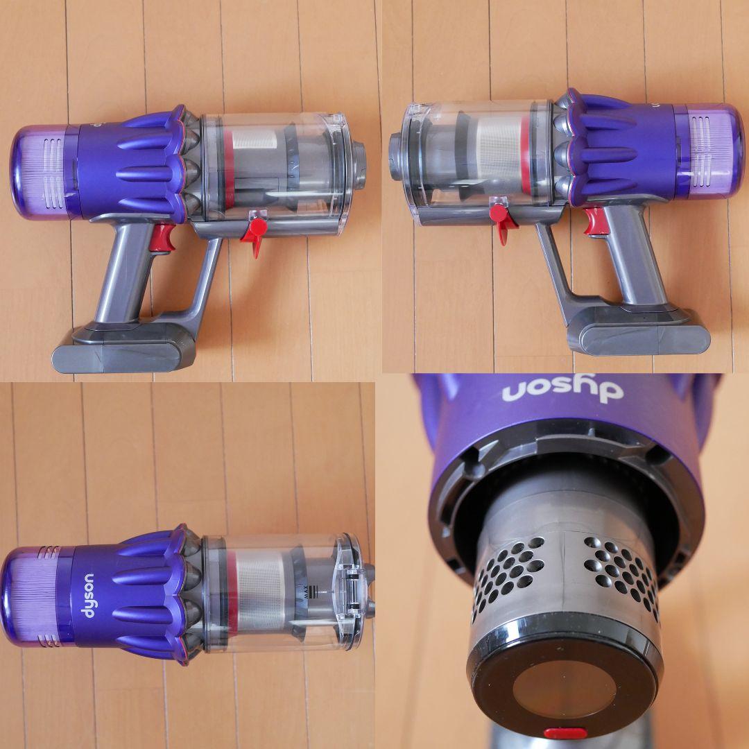 Dyson SV18 本体のみ分解洗浄済（純正バッテリー2個セット）