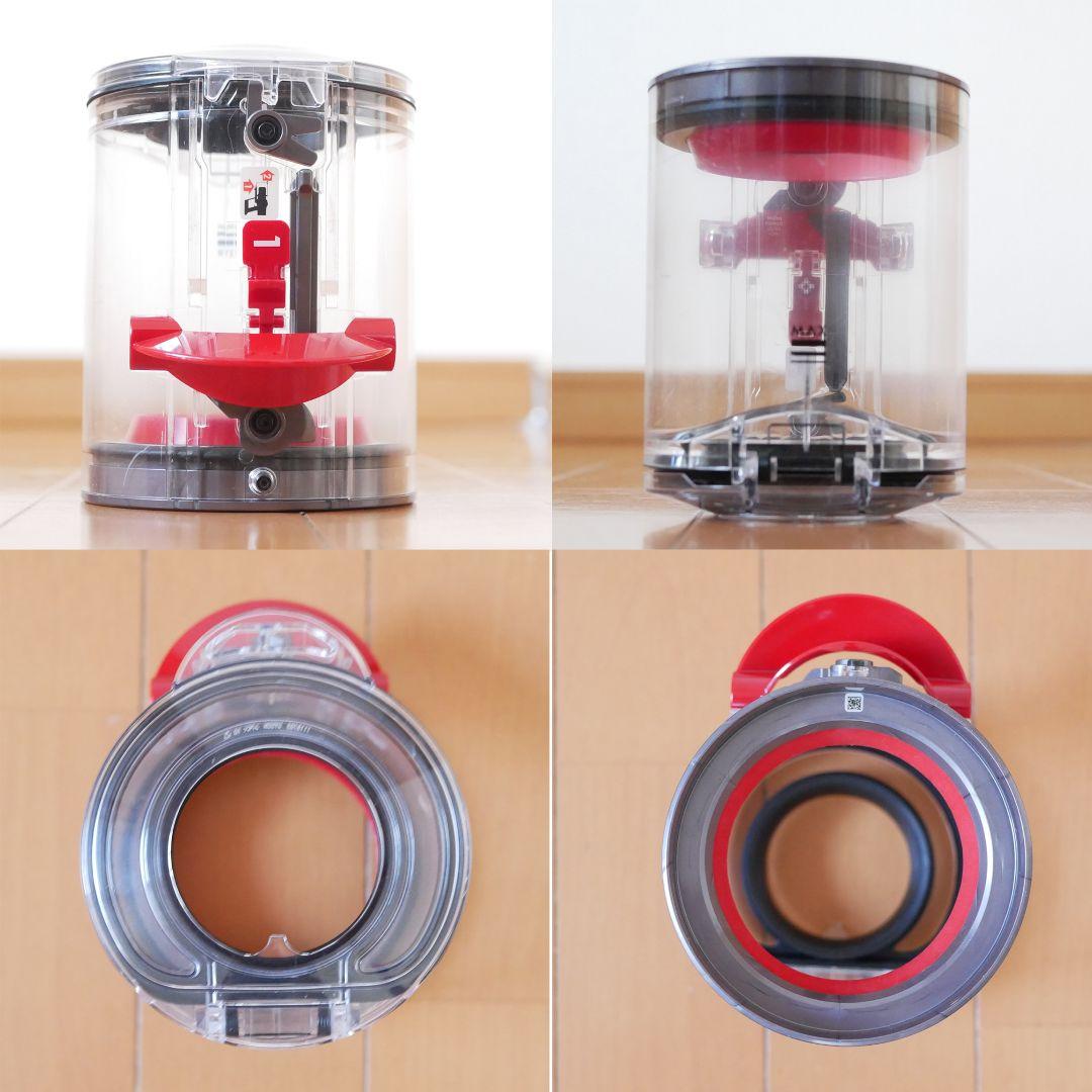 Dyson SV18 本体のみ分解洗浄済（純正バッテリー2個セット）