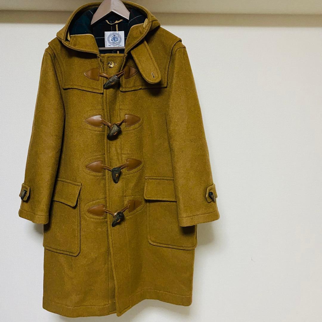 専用J.PRESS ダッフルコート　Mサイズ　チェック 総柄　メンズ　ロング