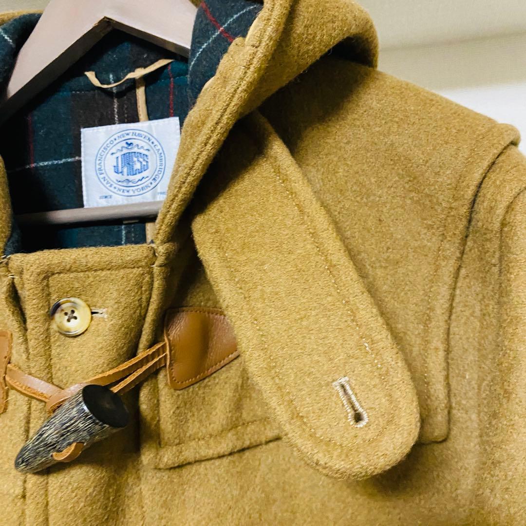 専用J.PRESS ダッフルコート　Mサイズ　チェック 総柄　メンズ　ロング