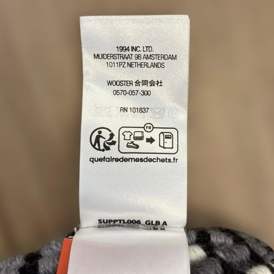 Supreme Yarn Applique Beanie 24aw アップリケ