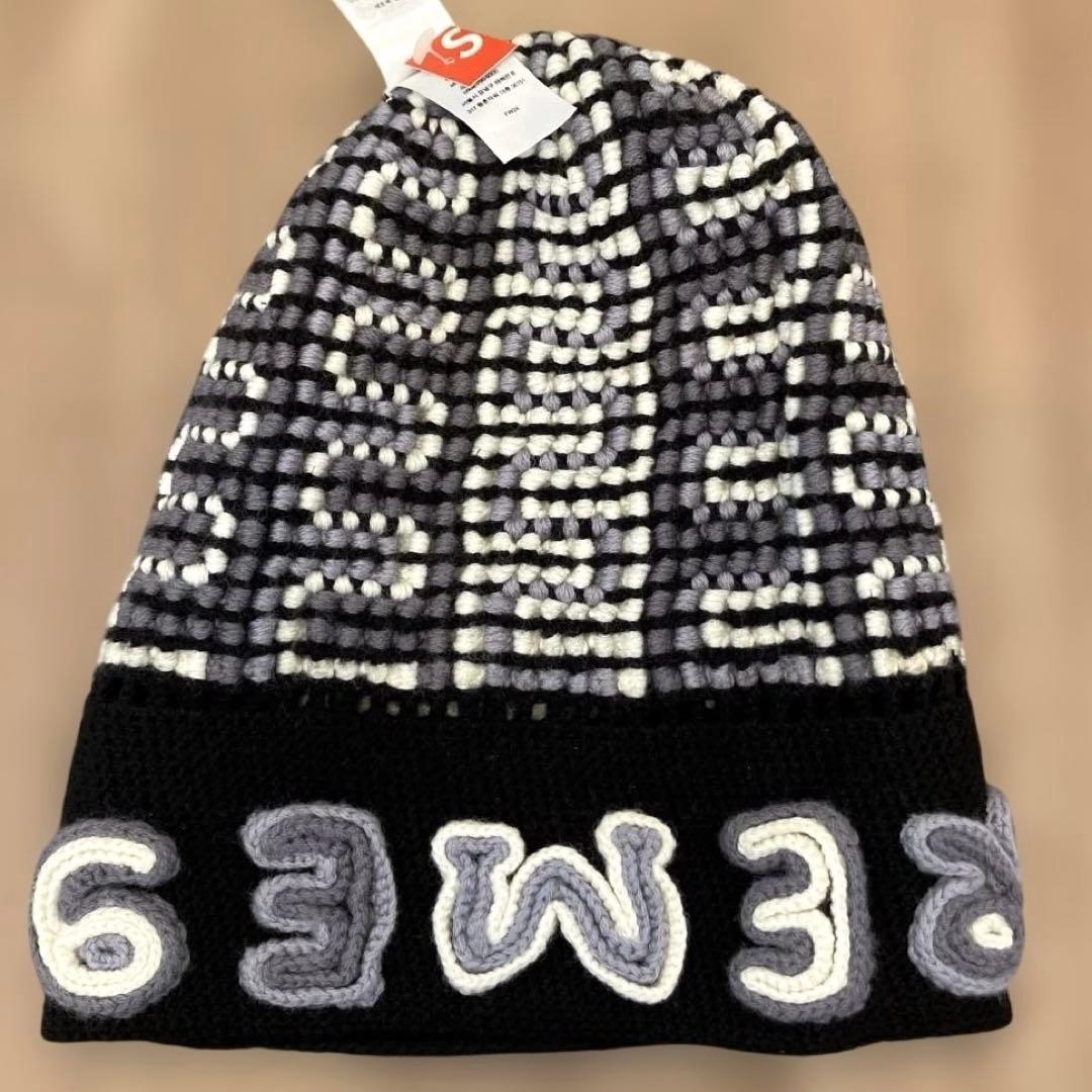 Supreme Yarn Applique Beanie 24aw アップリケ