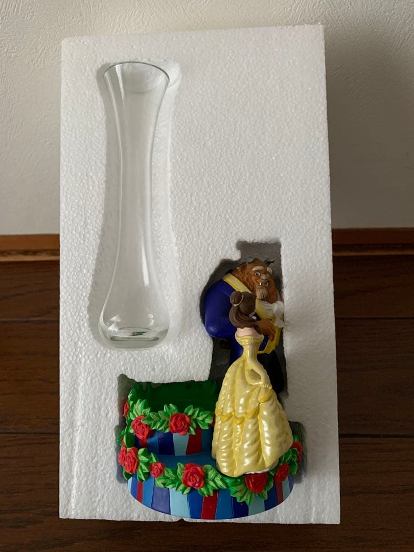 ディズニー 美女と野獣 フラワーベース