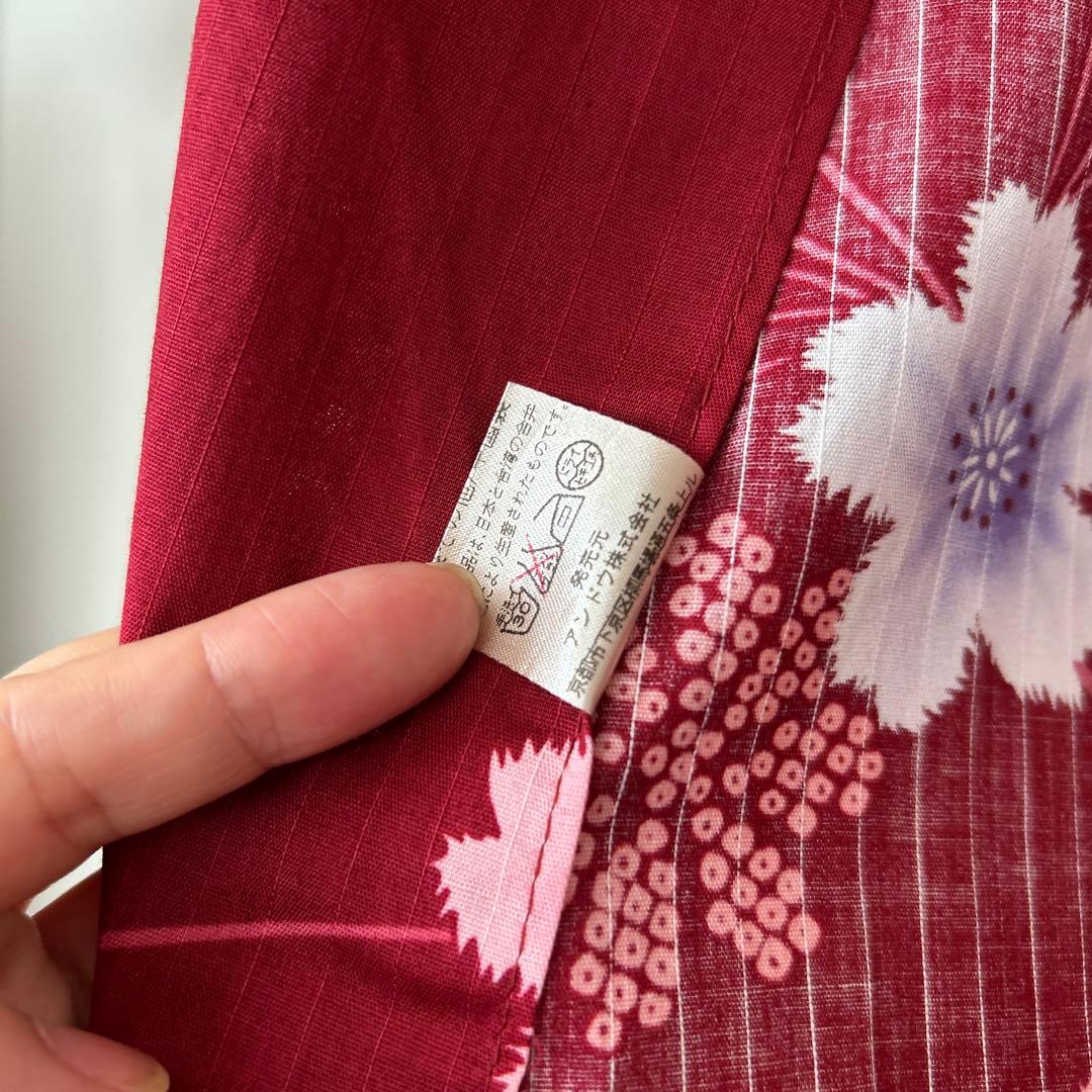 サンリオSanrio ハローキティ2005年製大人　浴衣　未使用品　花柄　レア