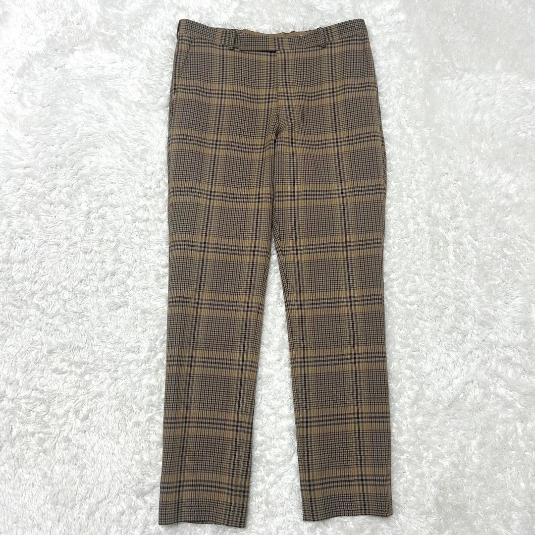 極美品✨AURALEE WOOL SERGE CHECK SLACKS サイズ4