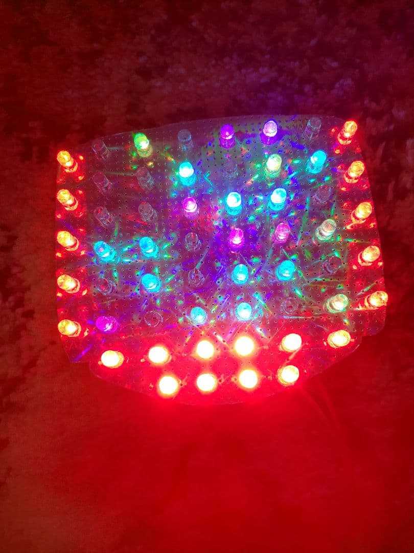 ホーク2 ホーク3 流れるようなLEDテールライト　テールランプ　基盤レインボー