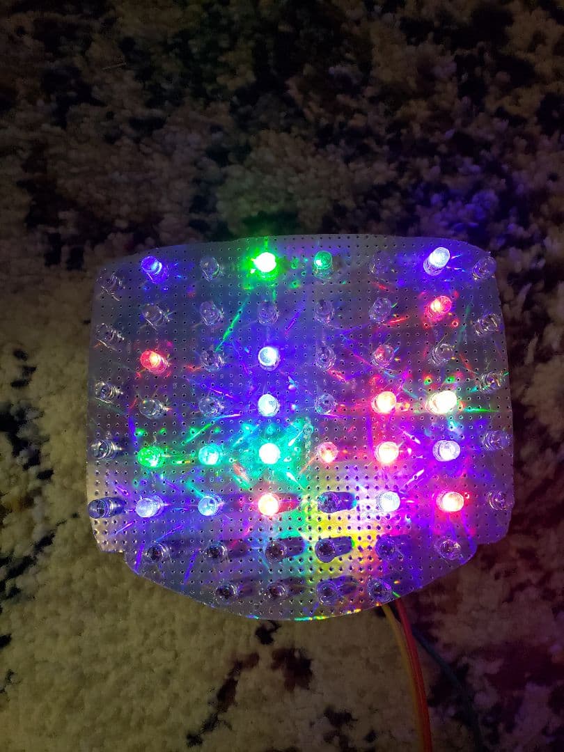 ホーク2 ホーク3 流れるようなLEDテールライト　テールランプ　基盤レインボー