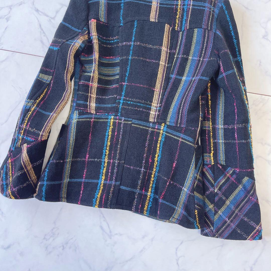 Yukka【未使用級】クリスチャンラクロワ ラメ テーラードジャケット