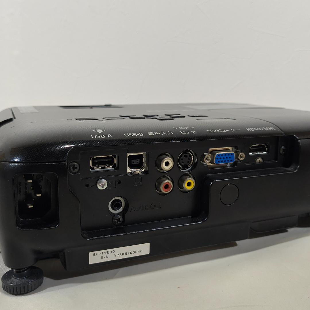 EPSON EH-TW530 3LCD プロジェクター 3D対応 ランプ137h