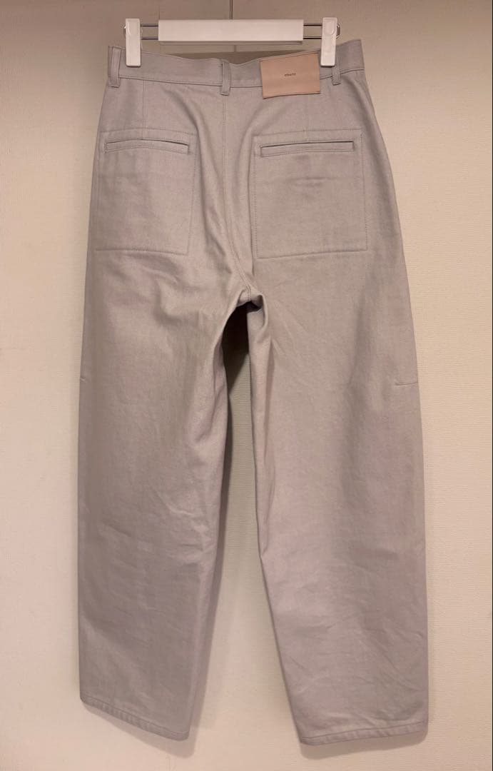ebure エブール　グレー　デニムパンツ　38
