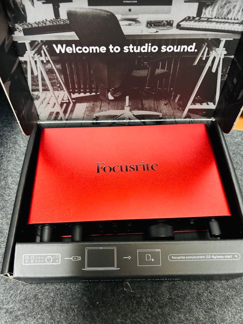 【限定値下】FOCUSRITE フォーカスライトオー ディオインターフェイス