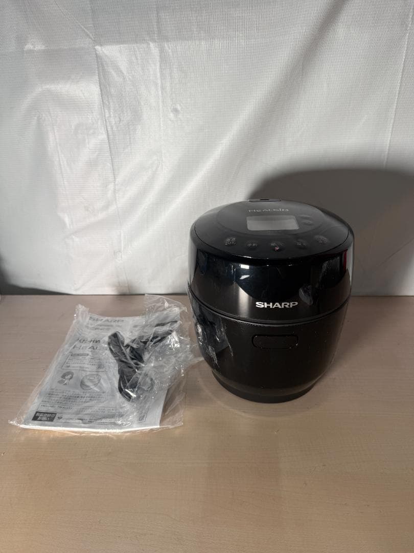 シャープ ヘルシオ ホットクック スマホ連携 ブラック KN-HW10E-B