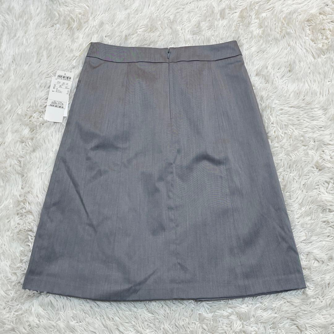 新品✨️ 23区 セットアップ スカートスーツ グレー タック フレア M