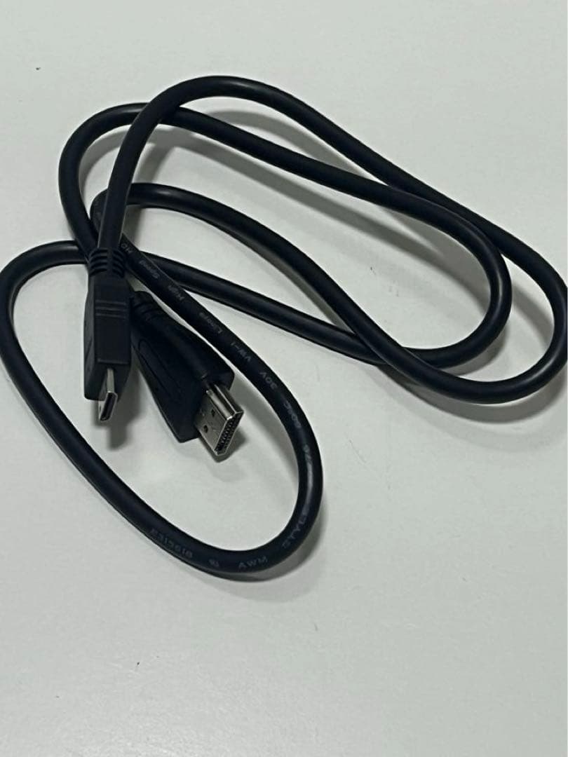 中古　美品　防水　ＪＶＣビデオカメラセット　オレンジ　箱無し