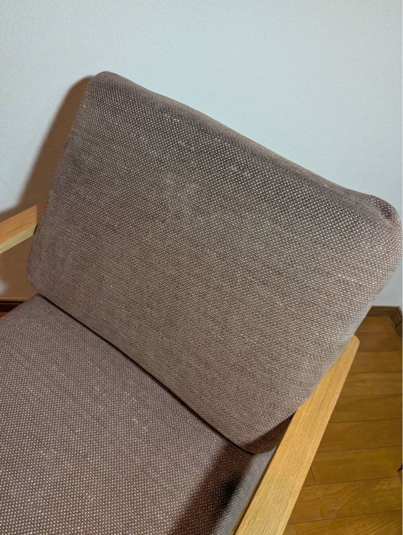 m*。様 ■送料込■無印MUJIリビングでもダイニングでもつかえるソファチェア