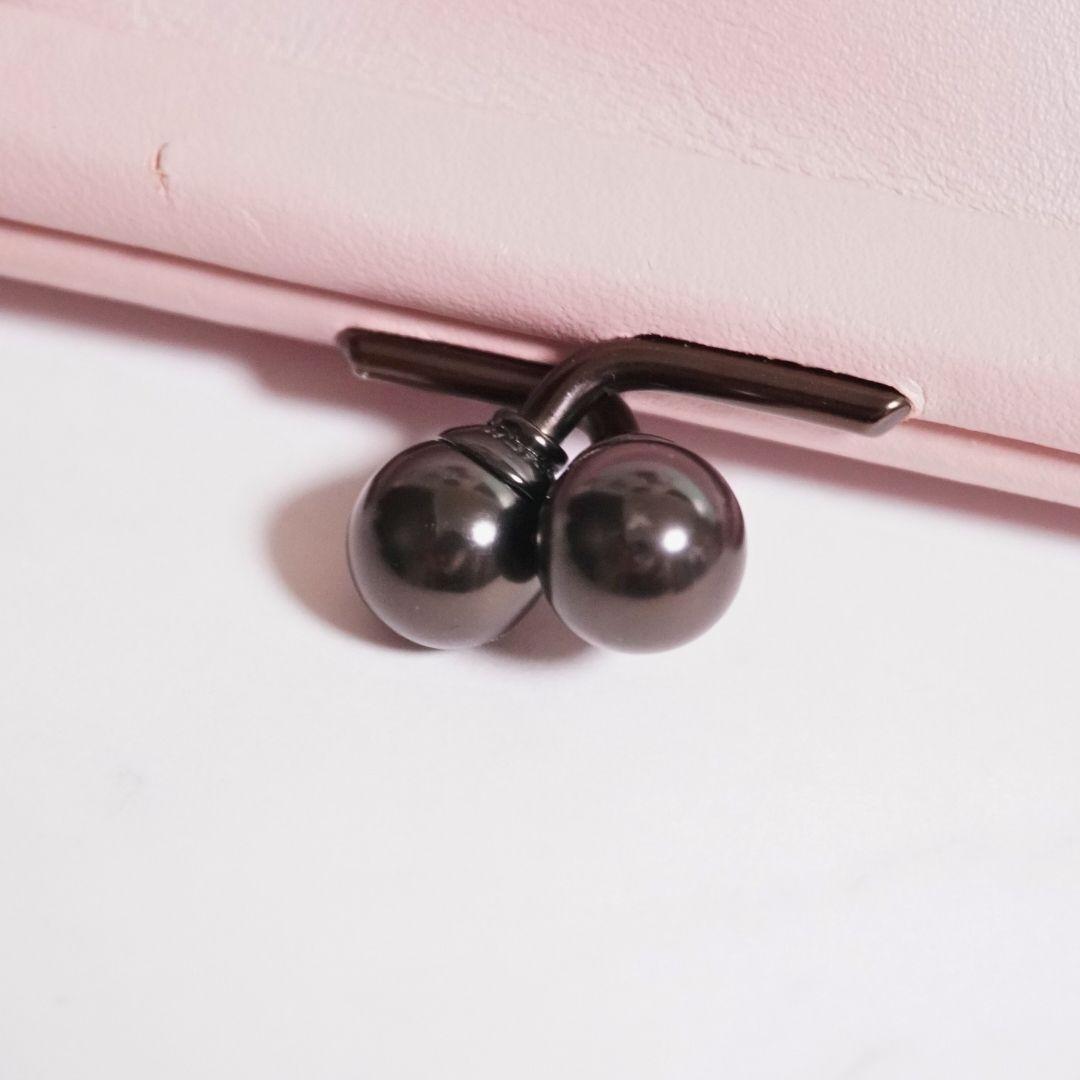 COACH キスロック がま口 財布 ピンク ケース 68326