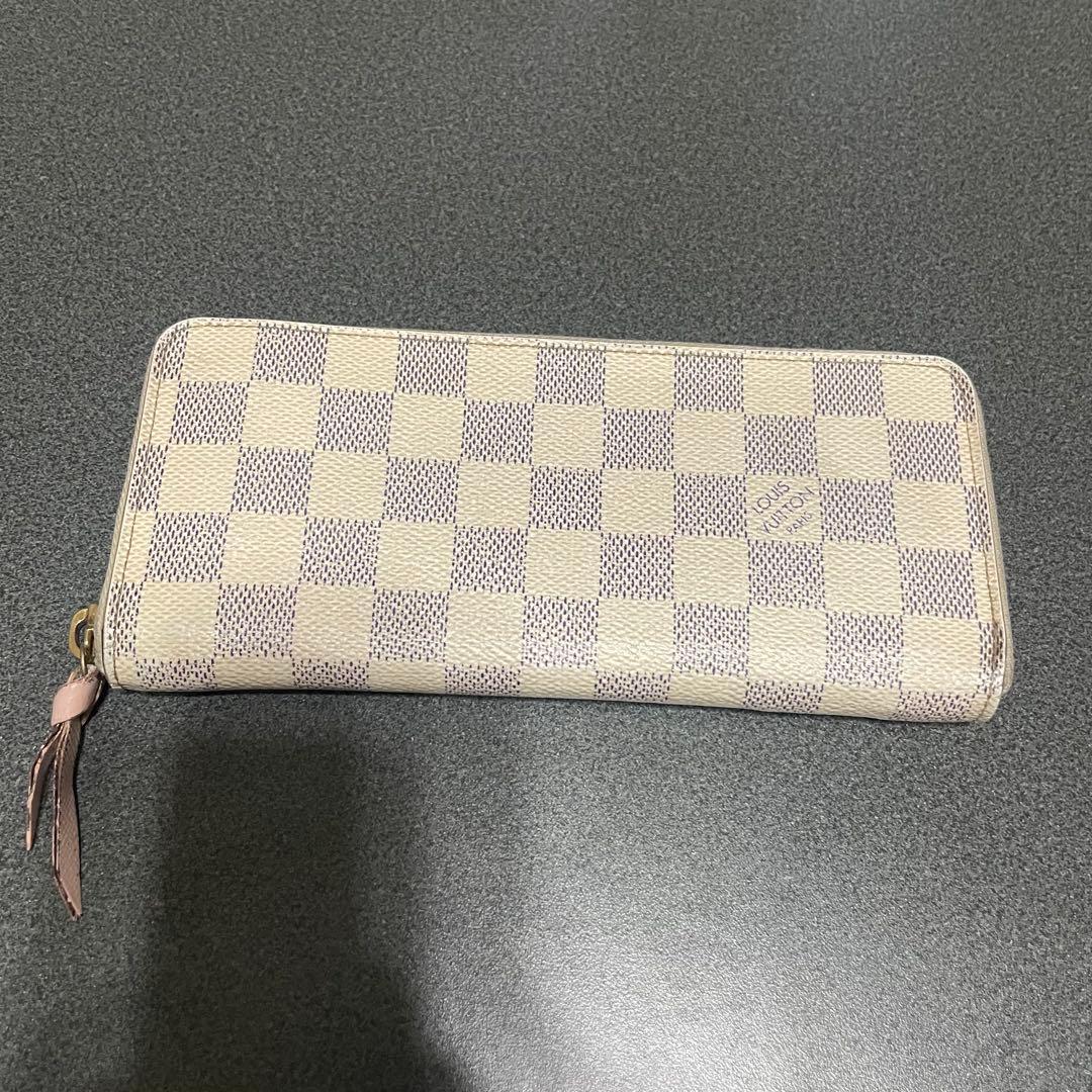 ルイヴィトン ポルトフォイユクレマンス ダミエアズール