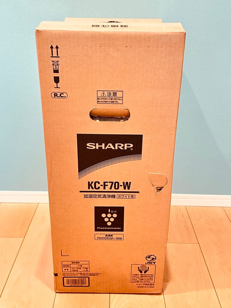 専用　SHARP KC-F70-W 加湿 空気清浄機 プラズマクラスター
