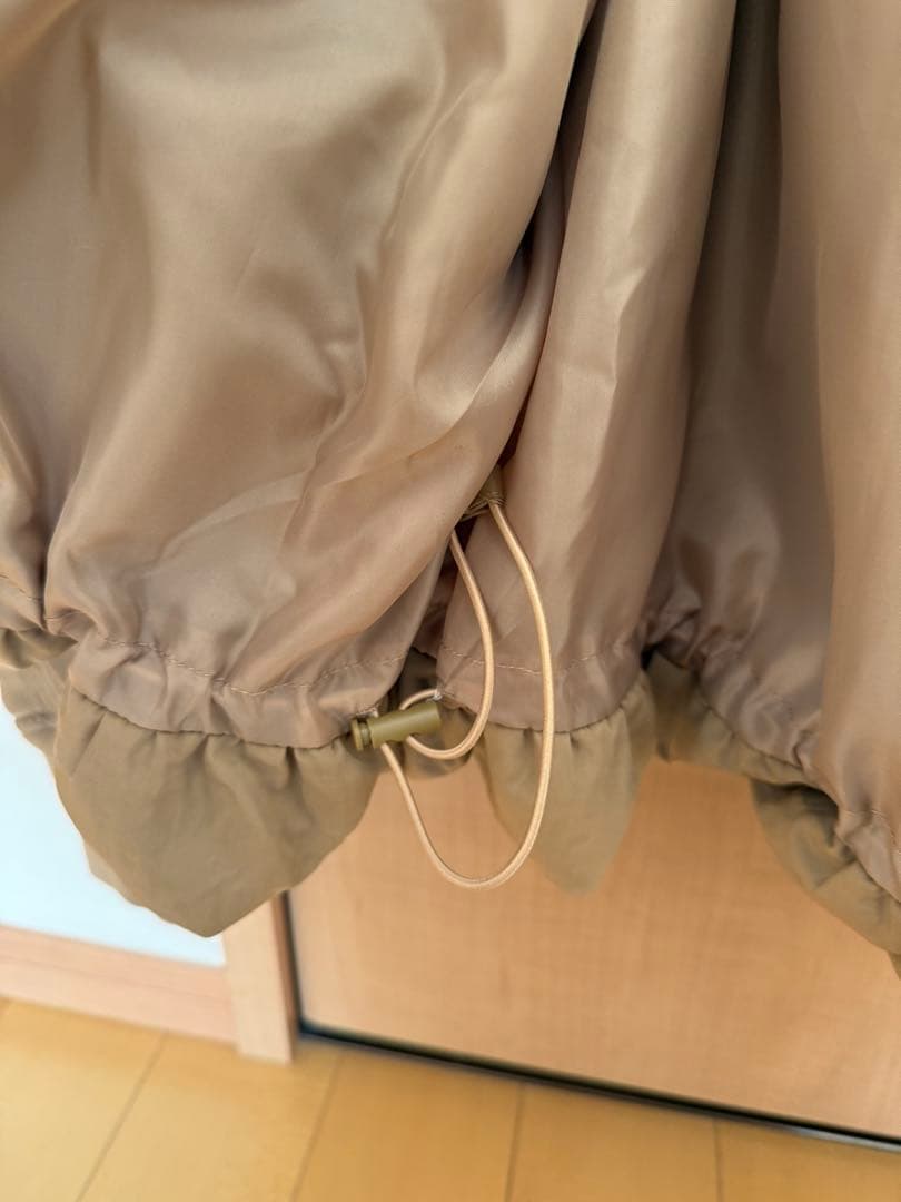 新品！　ディスコート　デタッチャブル2WAYメモリーボンバージャケット　ベージュ