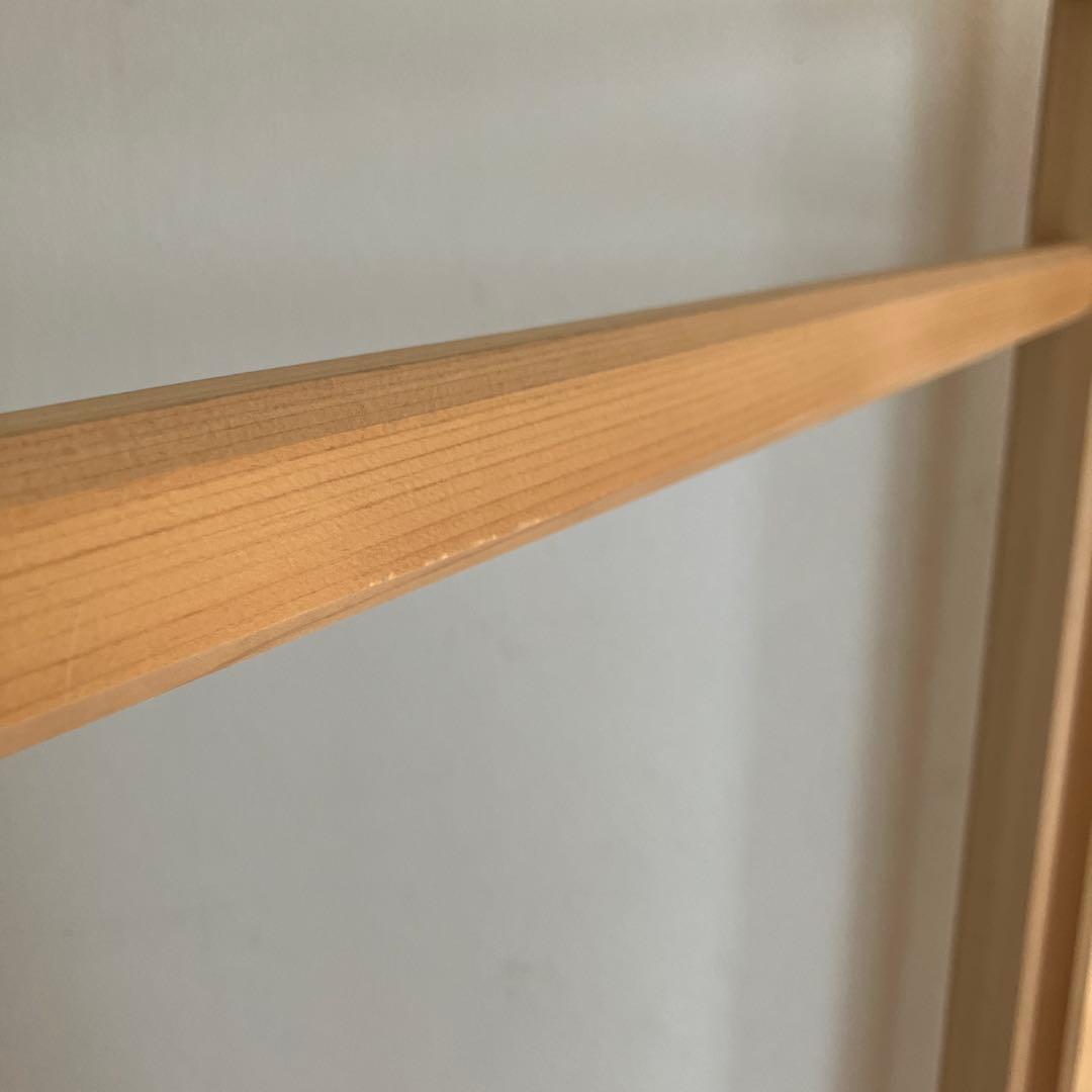 東屋　衣桁　檜　中丈/広幅　ハンガーラック