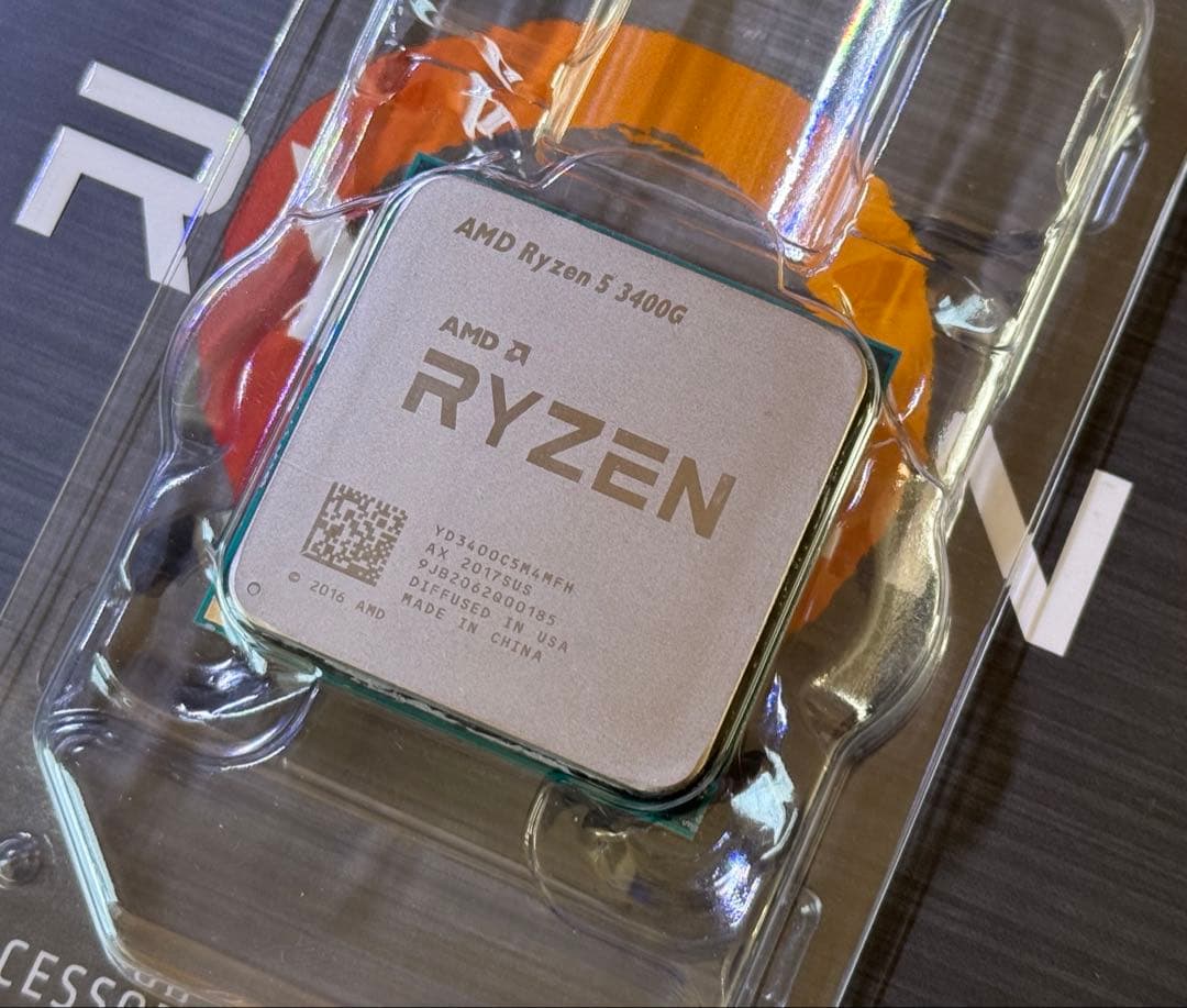 ⭐︎AMD Ryzen 5 3400G 4C/8T 3.7Ghz-4.2Ghz⭐︎