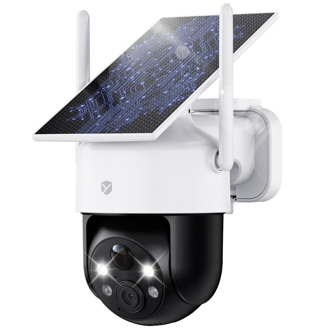 新品未使用　防犯カメラ 屋外 ソーラー 高効率充電