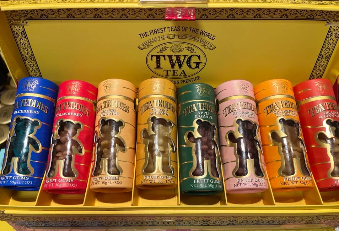 TWG ミニテディベア　グミ　ティー　セット