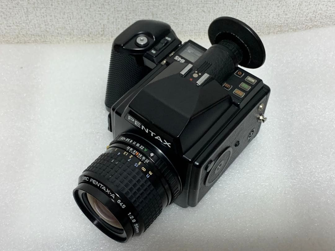 フィルムカメラ PENTAX 645 1:2.8 55mm / 80-160mm