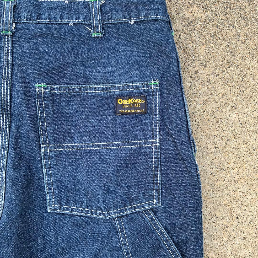 【VINTAGE】 OSH KOSH \"Good size\" ペインターパンツ