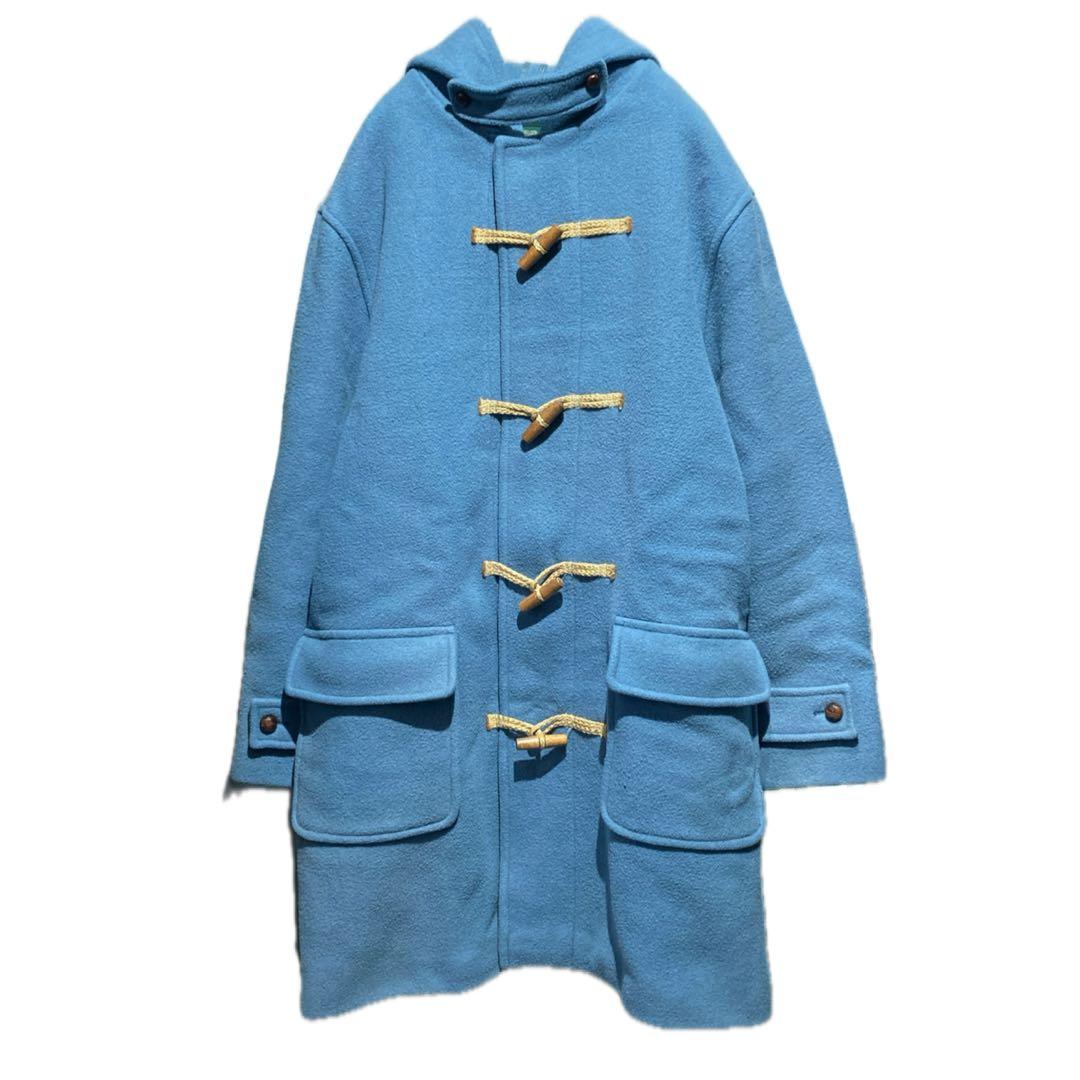 s*a様 90's Jcrew 水色 ダッフルコート 巨人タグ