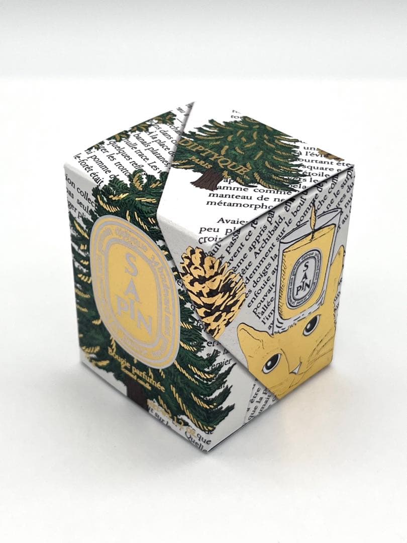 【新品未使用】 diptyque SAPIN ミニキャンドル　サパン　35g4個