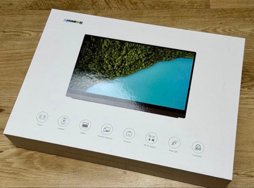 EWEI 18インチ モバイルモニター 本体RQHG-180PW