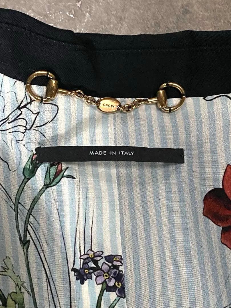 Gucci ネイビー テーラードジャケット