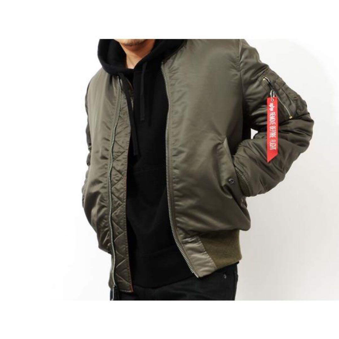 アルファALPHA MA-1タイトサイズL