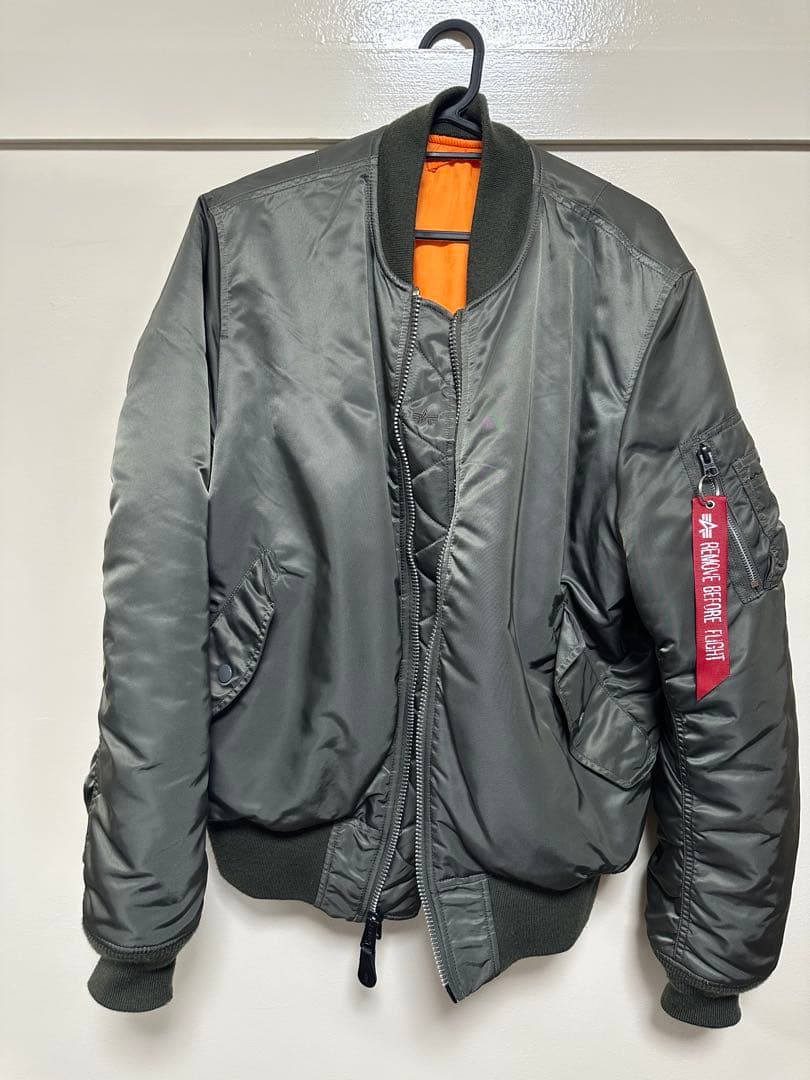 アルファALPHA MA-1タイトサイズL